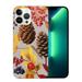 EastSmooth for iPhone 15 Pro Max Case Cute Fall Leaves Pattern Colorful Autumn Design Transparent Soft Clear Case Compatible for iPhone 15 Pro Max 6.7 inch (Fall Leaf Mix)