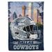 Dallas Cowboys 66" x 90" City Sketch Blanket