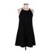 Wallflower Casual Dress - A-Line Halter Sleeveless: Black Dresses - Women's Size Medium