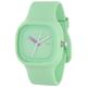 Alessi Unisex Automatic Watch with Green Dial Analogue Display and Green Plastic or PU Bracelet AL10024
