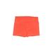 Athleta Athletic Shorts: Orange Print Activewear - Women's Size 3