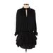 The Impeccable Pig Casual Dress - DropWaist: Black Dresses - Women's Size Small