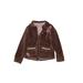 Carter's Blazer Jacket: Brown Jackets & Outerwear - Kids Girl's Size 6X