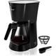 Caynel 5 Cups Drip Coffee Machine w/ Glass Carafe & Filter，600W Drip Coffeemaker in Black | Wayfair CM45707
