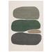 Gray/Green 96 x 60 x 0.375 in Indoor Area Rug - Joss & Main Andresa Rectangle Area Rug Wool | 96 H x 60 W x 0.375 D in | Wayfair