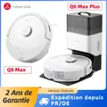 Roborock-Aspirateur robot Q8 Max Plus 5500 Pa brosse DuoRoller navigation LIDAR poubelle