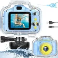 Kinder Kamera wasserdicht 2 Zoll LCD-Bildschirm Kinder Digital kamera 1080p Unterwasser Video