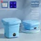 Folding Washing Machine Sock Barrel Centrifuge Washing Machine Clothes Mini Underwear Portable