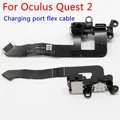 Original Power Charge Port Flex Cable For Meta Oculus Quest 2 VR Headset With Type-C Port Audio Jack