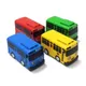 Plastik Kinder pädagogische Geschenke Geburtstag Modell Busse Mini Pull Back Bus Spielzeug Tayo Bus