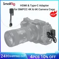 SmallRig HDMI/USB/Typ-C Adapter für BMPCC 4K & 6K Kamera Käfig L Halterung für Blackmagic Pocket