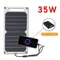 Sistema di pannelli solari USB 5V con ricarica da campeggio per power bank e telefoni cellulari per