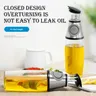 Dispenser di aceto di olio in vetro trasparente da 250/500 ML dosatore di olio dosatore per cucina
