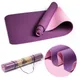 Thick Double Color Non-slip TPE Yoga Mat Quality Exercise Sport for Fitness Gym Home Tasteless