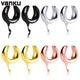 Vanku 2PCS 316L Stainless Steel DIY Ear Weights Ear Saddle Piercing Flesh Tunnels Hooks Body Jewelry