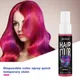 Hair Color Spray Disposable Hair Dye Washable Easy to Use Stylish Unisex Color Hair Cream