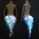 Fashion Dance LED Tutu Skirt Up Neon Fancy Rainbow Mini Tutu Fancy Costume Adult light Skirt TFS