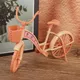 1Pcs Dollhouse Doll Bicycle Miniature Bike Plastic Bicycle Outdoor Sports Toy For Dollhouse Kids