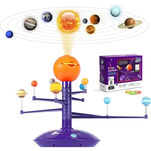 Sonnensystem Planeten modell 8 Planeten setzen Kinder Wissenschaft Dampf projektor Puzzle Spielzeug