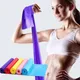 Fitness Widerstands band Trainings geräte Yoga Gym elastische Gummi Kraft Widerstands bänder Pilates