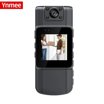 2k wifi mini kamera hd led bildschirm drehbare len polizei körper getragene kameras tragbare tasche sport dv dvr camcorder pc webcam