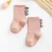 LYCAQL Baby Socks Baby Boy Girls Toddlers Indoor Animals Slipper Shoes Antislip Socks Booties First Warm (Pink S )