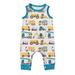 Girls Boys Sleeveless Car Cartoon Animal Prints Romper Bodysuits Jumpsuit Baby Outfit 0 3 Months Boy Baby Boy Outfits 12 18 Months Dressy Baby Boy Romper 3 6 Months Baby Bodysuit Boy Cotton