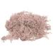 Uxcell 3.5 OZ Fake Moss Preserved Reindeer Moss Artificial Moss Lichen Centerpieces Decor Faux Moss Light Pink