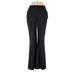 Ann Taylor LOFT Dress Pants - Mid/Reg Rise: Black Bottoms - Women's Size 8