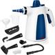 Handheld Steam Cleaner, Multi-Purpose Cleaner with 9pcs Accessories for Stain Removal, 350ml Tank, Pressurized Use in Kitchen, Bathroom, Window, Carpet, Tile