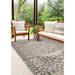 Gray 118 x 94 x 0.125 in Area Rug - The Twillery Co.® Walkerville Indoor/Outdoor Area Rug Polypropylene | 118 H x 94 W x 0.125 D in | Wayfair