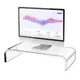 Support de moniteur d'ordinateur pour ordinateur portable support de PC transparent colonne