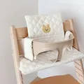 Coussin de chaise haute mignon pour bébé ours lapin dos de bébé assis accessoires de chaise de