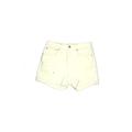 J.Crew Mercantile Denim Shorts: Yellow Solid Bottoms - Women's Size 25