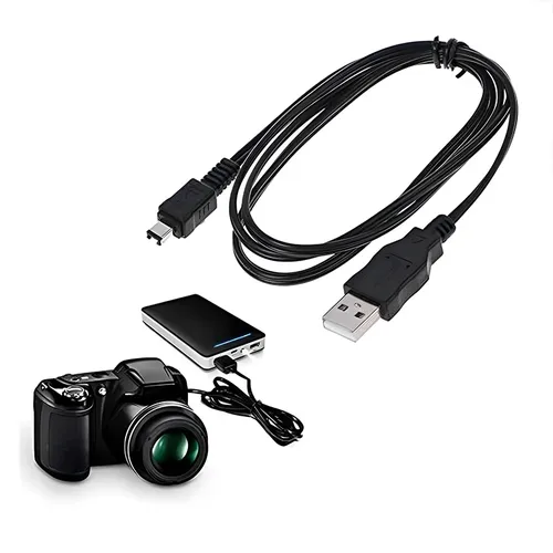 CA-110 Adattatore di alimentazione USB Cavo dati di ricarica per fotocamera Canon CA-110E Fotocamera LEGRIA VIXIA mini X