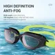 Adult Sports Swimming Goggles Professional Optical Lens Anti Fog HD Waterproof Swimming Eyewear Big