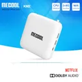 Mecool km2 android tv box 4k amlogic s905x2 2gb ddr4 usb 3 0 spdif ethernet wifi multi-streamer hdr