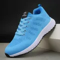 Scarpe estive da uomo Sneakers blu in Mesh traspirante per uomo 2023 scarpe sportive da corsa Casual