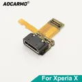 Aocarmo For Sony Xperia X F5121 F5122 USB Charger Charging Port Dock Connector Flex Cable