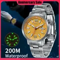 Miyota 200m Taucher uhr super leuchtende Saphir wasserdichte Schwimm sport Armbanduhr Automatik uhr