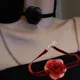 Schwarz Rose Blume Organza Halskette für Frauen Party Sexy Spitze Kragen Neckband Colliers Hochzeit