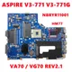 NBRYR11001 NB.RYR 11 001 Mainboard Für Acer ASPIRE V3-771 V3-771G Laptop Motherboard VA70 / VG70 REV