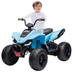 Kids Ride on ATV 24V Battery Powered Kids Electric Vehicle 4 Wheeler Quad w/Headlights MP3 USB Volume Control Large Seat Electric Ride on Toys Best Gifts for 18-36 Months Boys and Girls