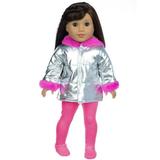 Jacenvly Wall Decor Living Room Clearance Clothes for Baby Dolls 43 Cm Coat 18 Inch Girl Doll down Jacket Doll Trouser