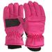 Biziza Kids Children Ski Gloves Winter Snow Gloves Waterproof Winter Warm Gloves for Snowboarding Sledding Hot Pink