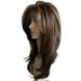 Ediodpoh Fashion Short Wig Front Wavy Black Women Red Synthetic Wigs Rose Net Hot Wigs for Women brown