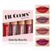 Leesechin Women s Makeup Clearance Matte No Cup Lipstick Diamond Lipstick Moisturizing Lipstick 4 Travel Sets 2.5ml*4