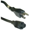 Cable Central LLC Power Extension Cord Black SJT NEMA 5-15P to NEMA 5-15R 14 AWG 3 Conductor 13 Amp 50 Feet