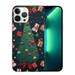 MAXPRESS Smile Pattern Christmas Case for iPhone 15 Christmas Tree Hat Stars Cover Fit for iPhone 15 for Women Men Girls Unique Design Protective Cover Case