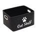 EHJRE Pet Toy Organizer Box Dogs Treats Organiser Boxes Dog Supplies Storage Bins for Dog Apparel and Accessories Dog Toys Dog Coats